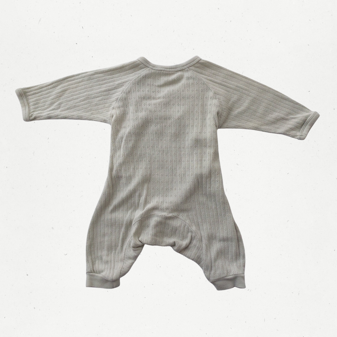 Nature Baby Pointelle Growsuit