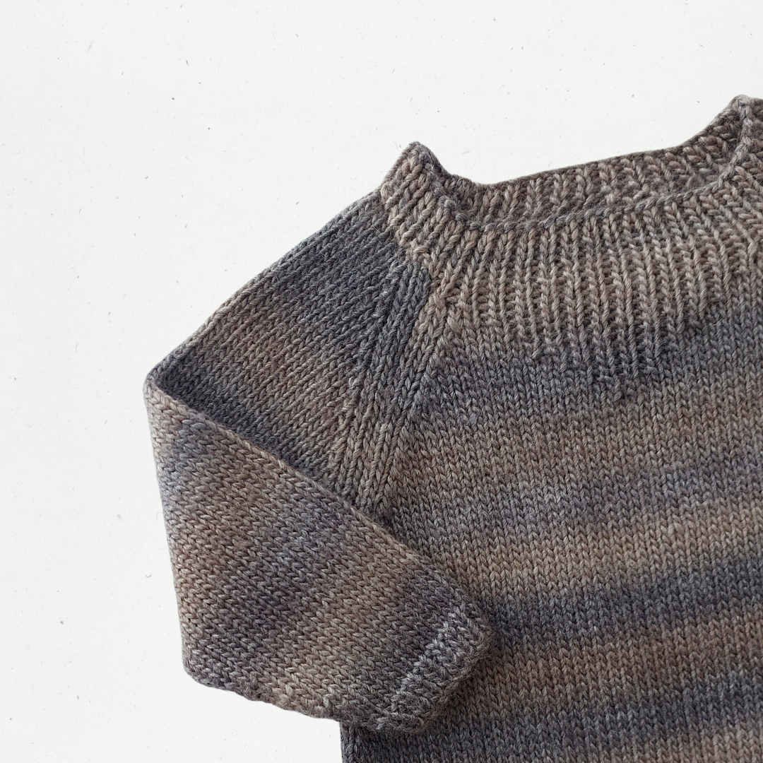Handmade Stripe Merino Knit Sweater