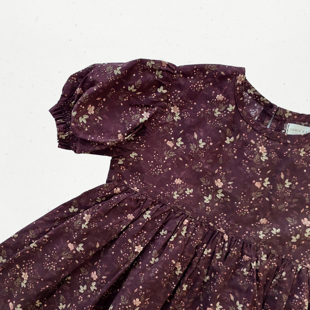 Jamie Kay Floral Puff Sleeve Dress