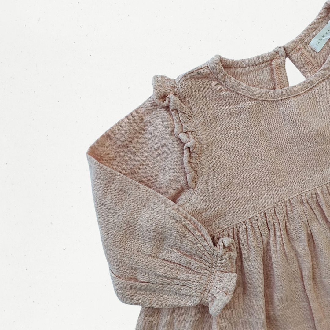 Jamie Kay Muslin Broderie Trim Dress