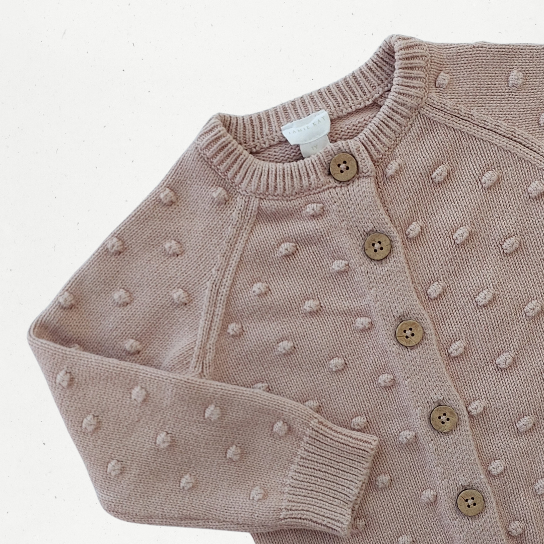Jamie Kay Dusky Rose Cardigan