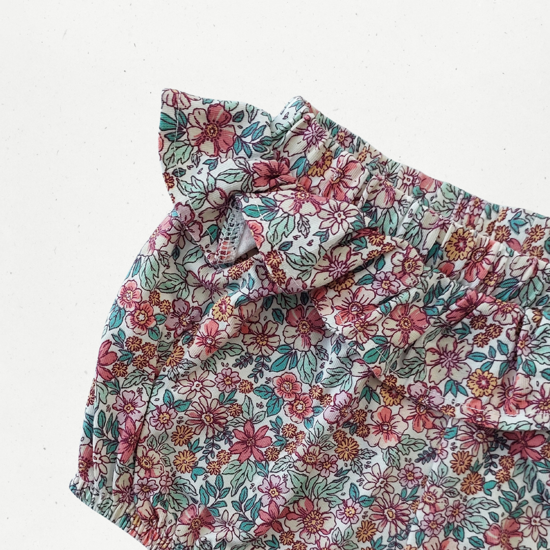 Little Bee by Dimples Floral Shorts