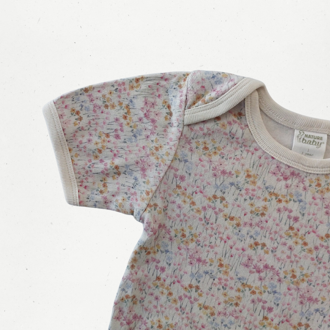 Nature Baby Floral Bodysuit