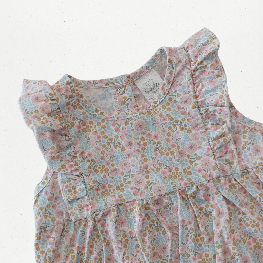 Little Bundle Floral Playsuit