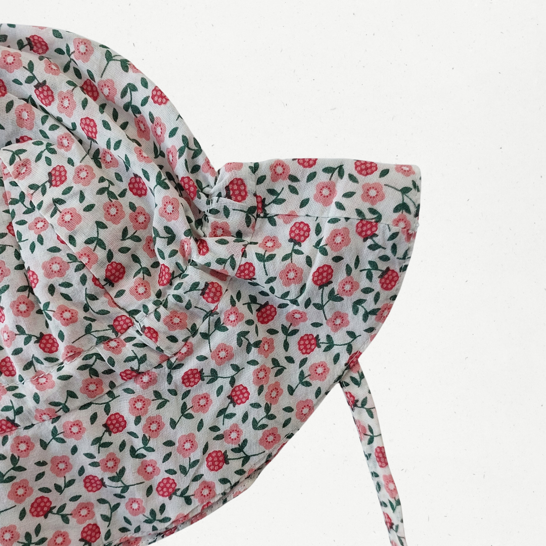 Nature Baby Raspberry Print Hat
