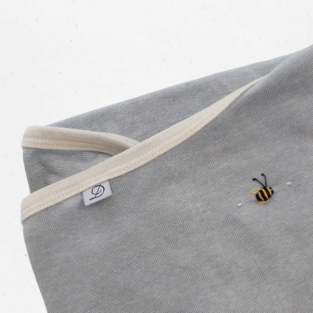 Dimples Cotton / Merino Swaddle