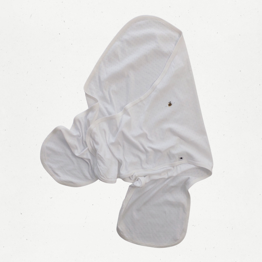 Dimples Pointelle Cotton Swaddle