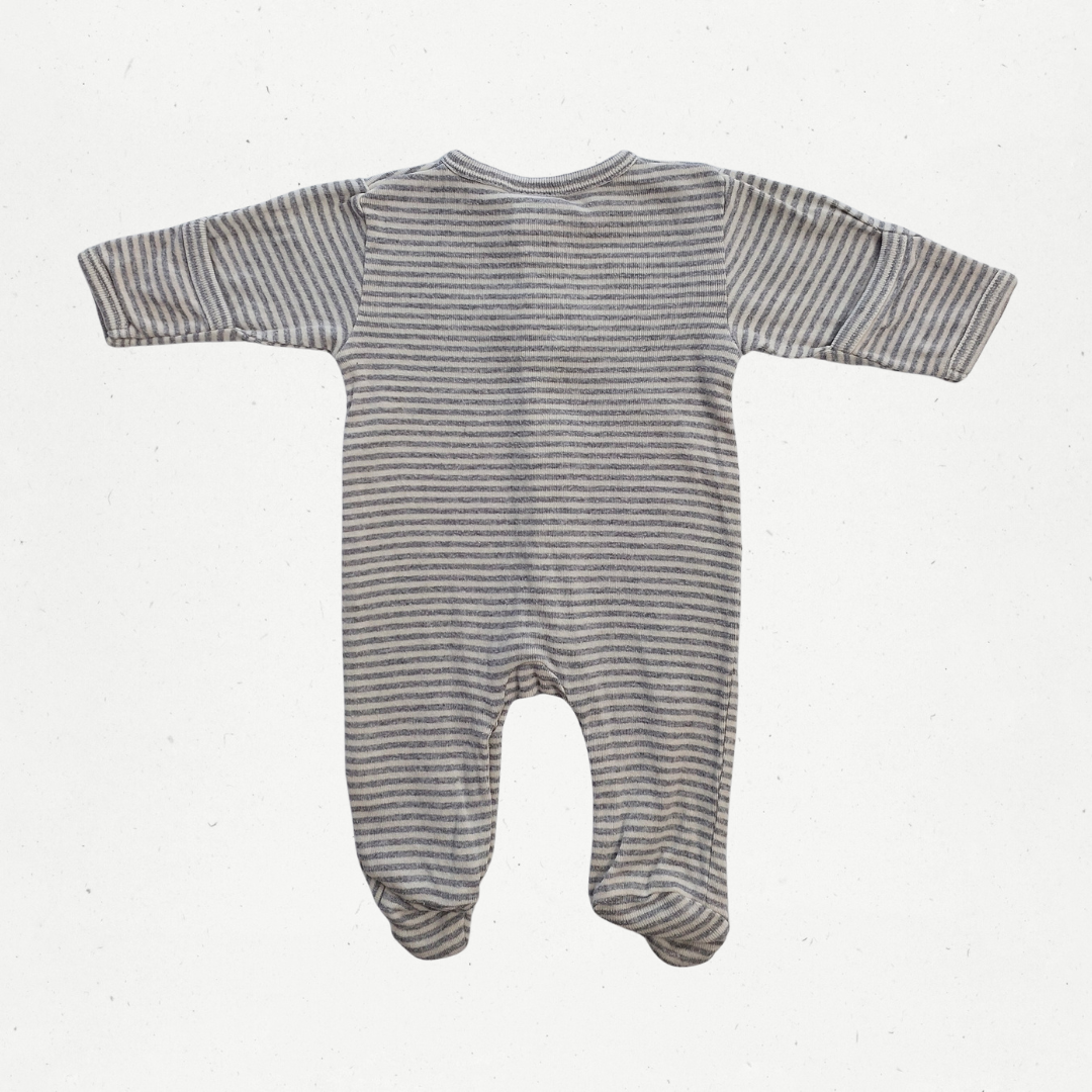 Nature Baby Stripe Growsuit