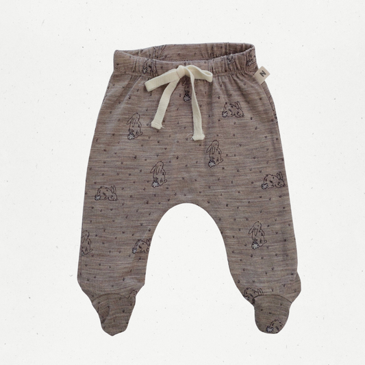 Nature Baby Merino Footed Pants