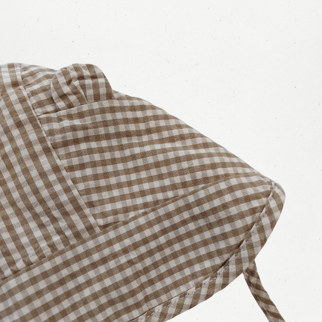 Liewood Gingham Bonnet