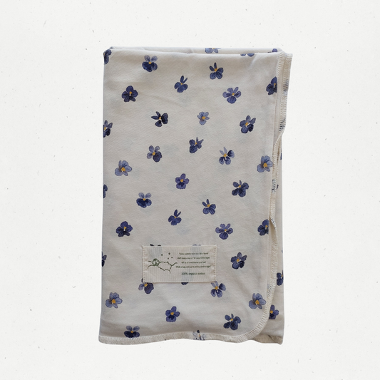 Nature Baby Pressed Pansy Wrap