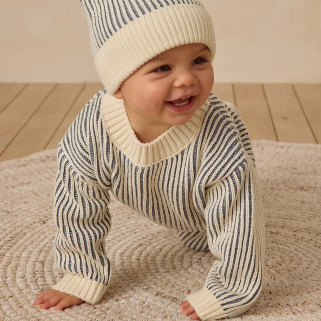 Quincy Mae Relaxed Knit Sweater