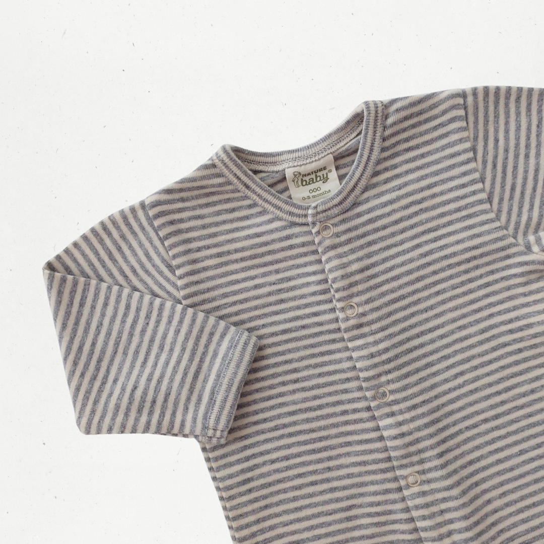 Nature Baby Stripe Growsuit
