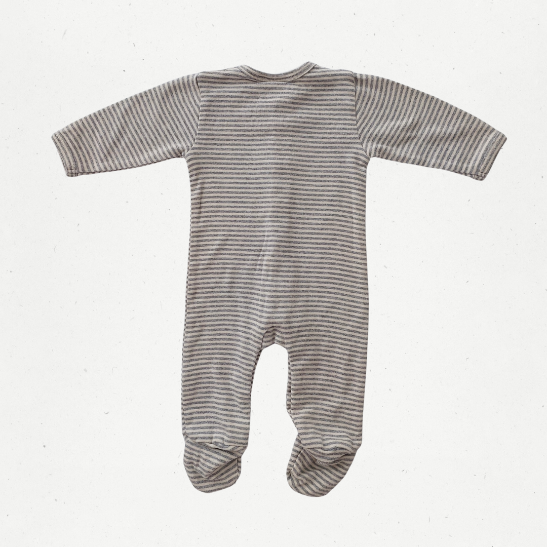 Nature Baby Stripe Growsuit