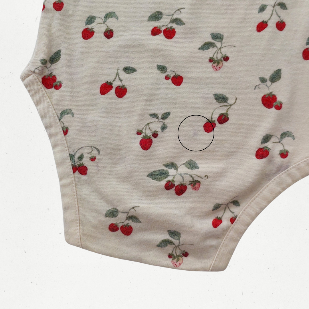 Nature Baby Strawberry Bodysuit