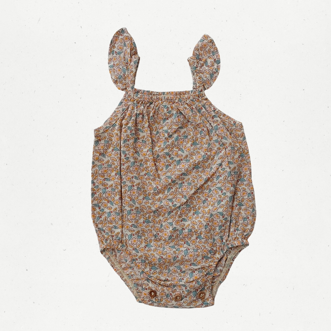 Nature Baby Floral Romper