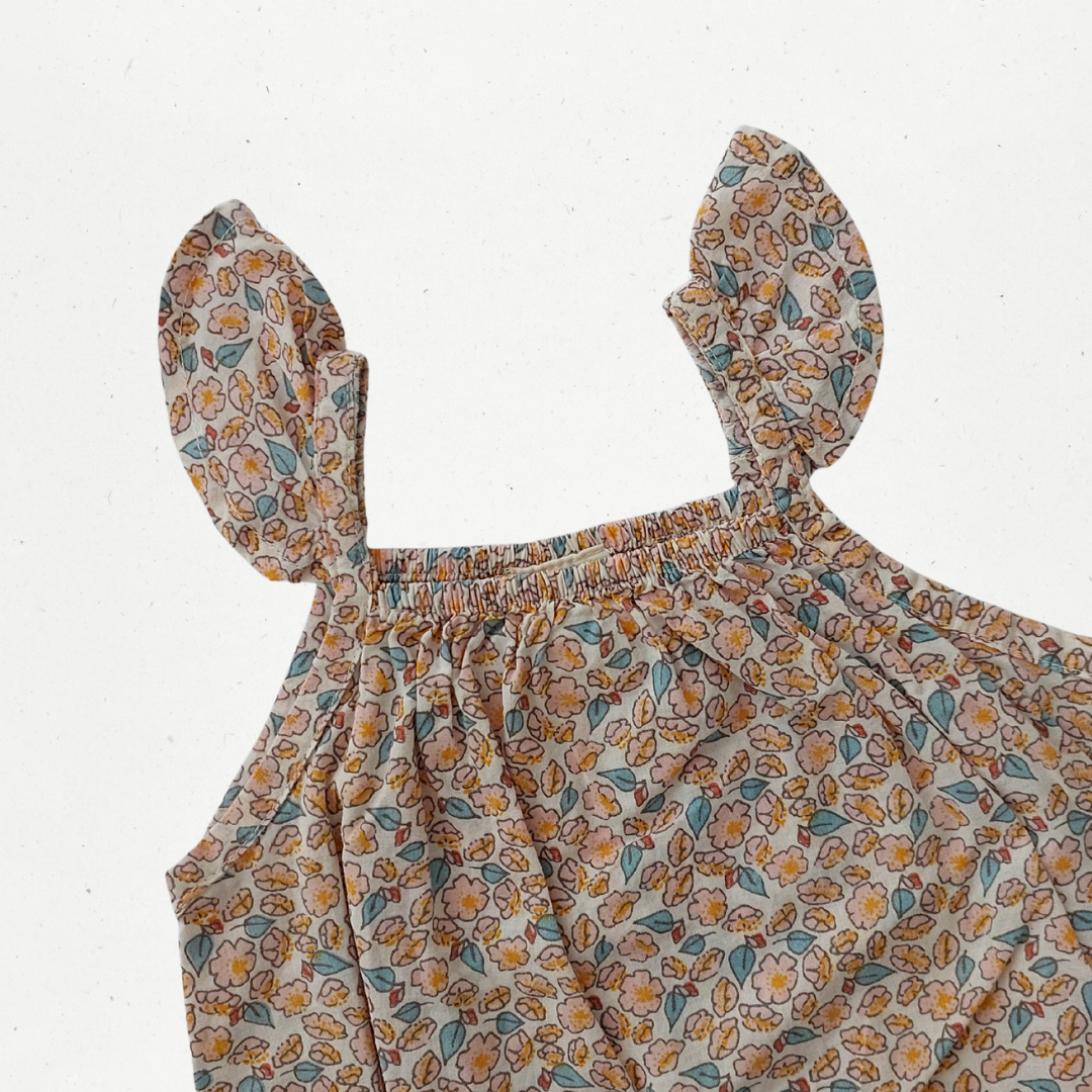 Nature Baby Floral Romper