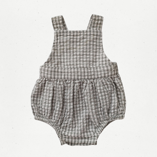 Nature Baby Gingham Romper