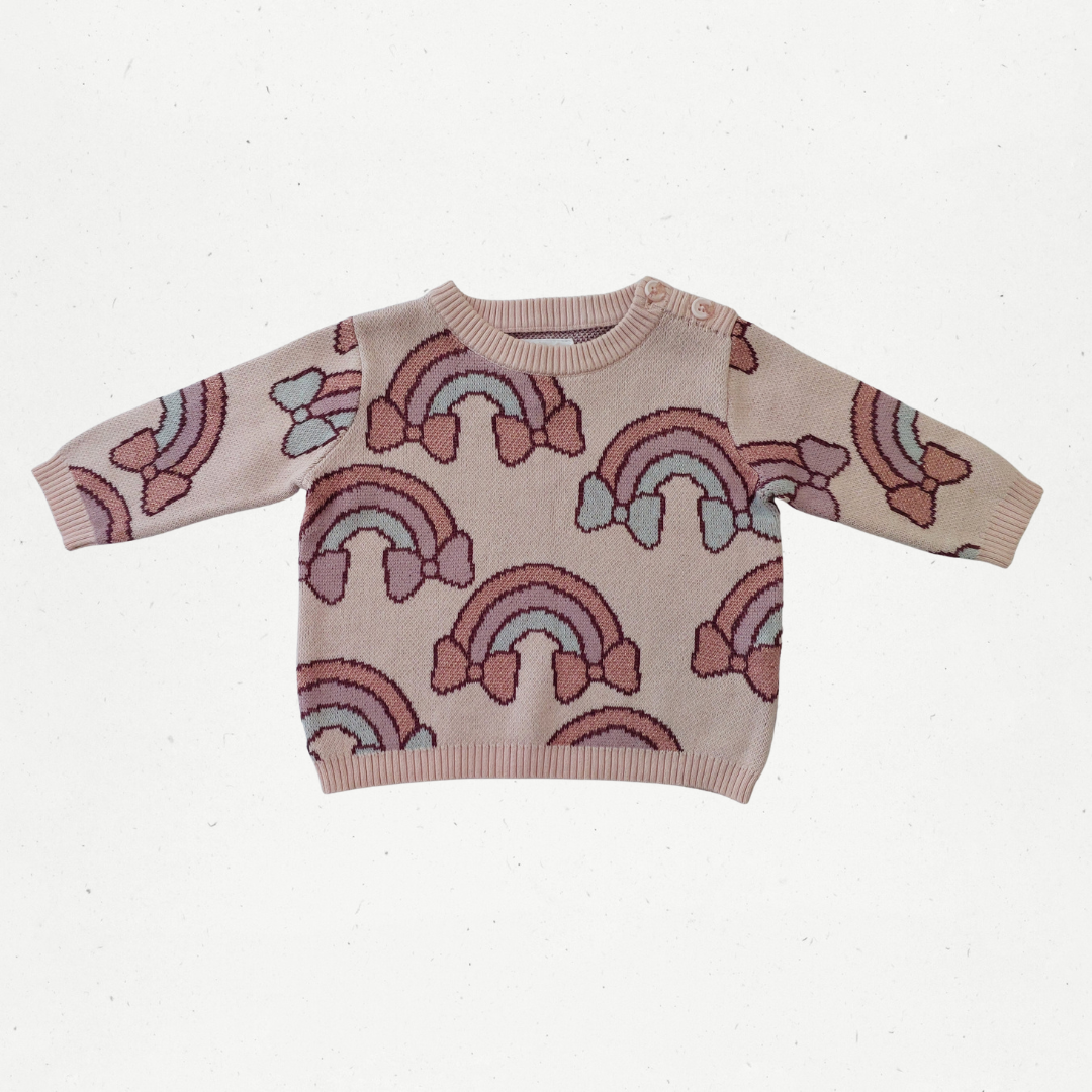 Hux Rainbow Knit Sweater