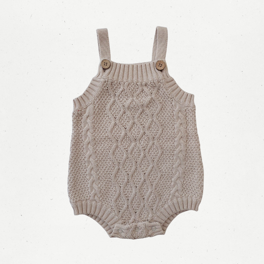 Aster & Oak Knit Romper