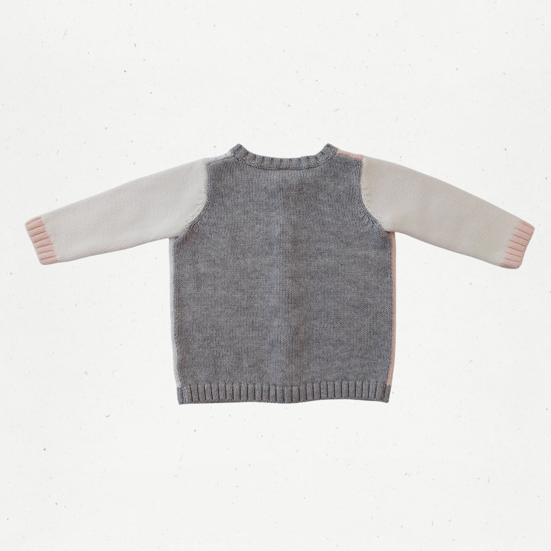 Seed Heritage Colour Block Cardigan