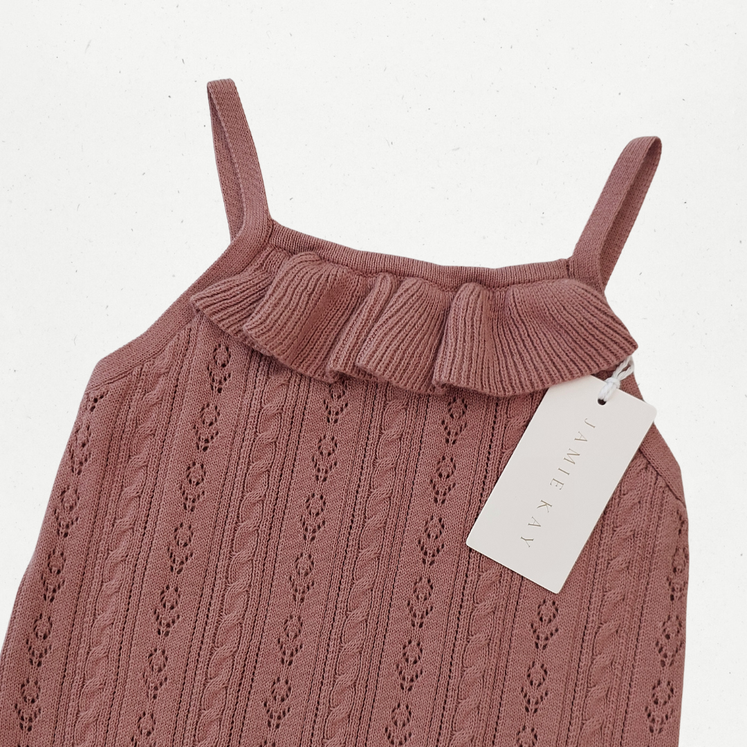 Jamie Kay French Rose Knit Bodysuit