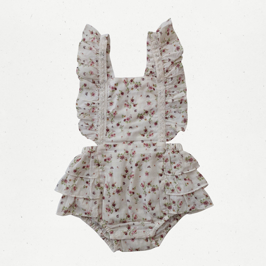 Jamie Kay Butterfly Floral Romper