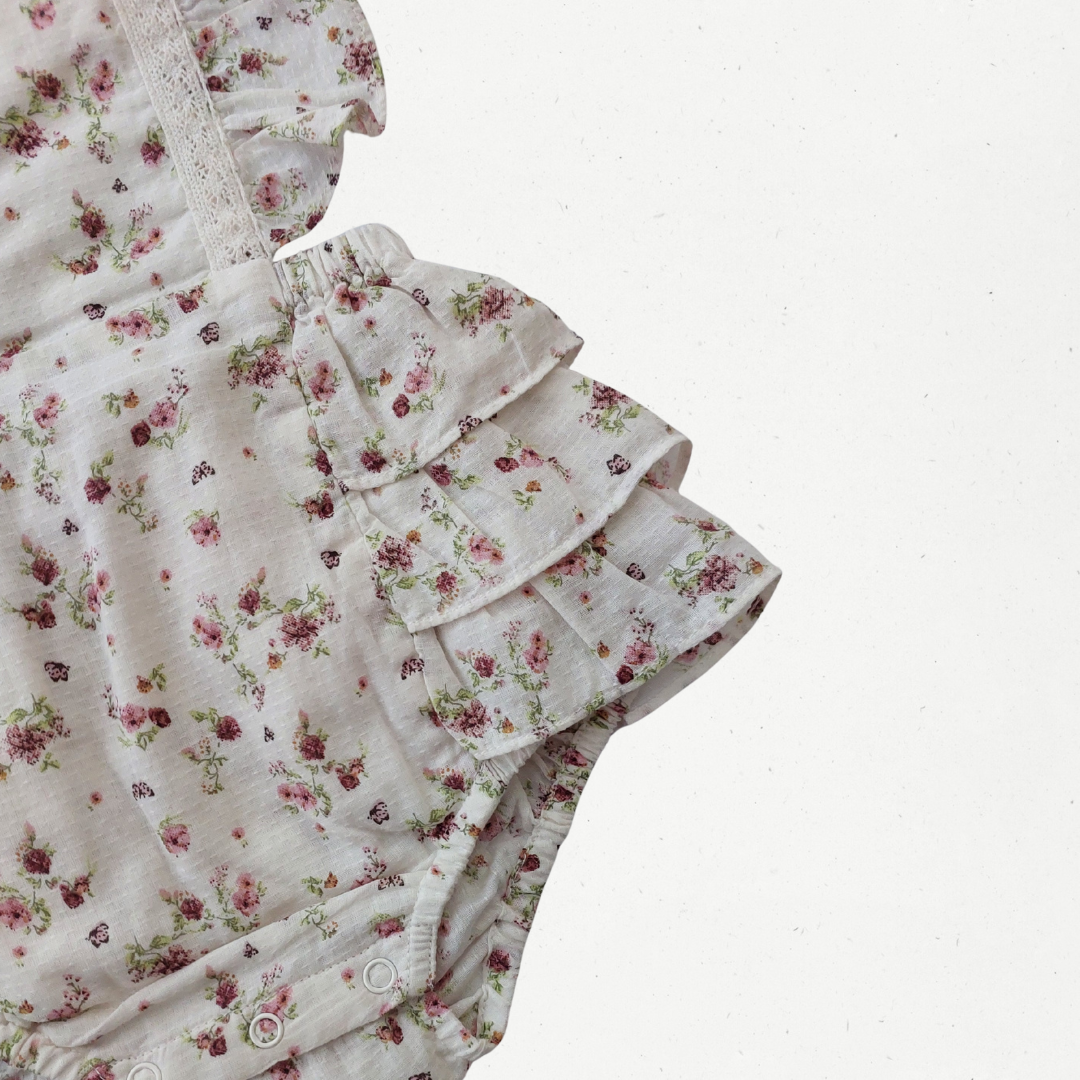 Jamie Kay Butterfly Floral Romper