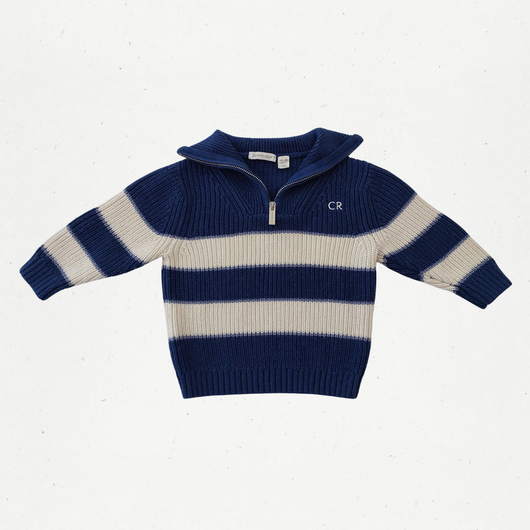 Country Road Stripe Knit Sweater