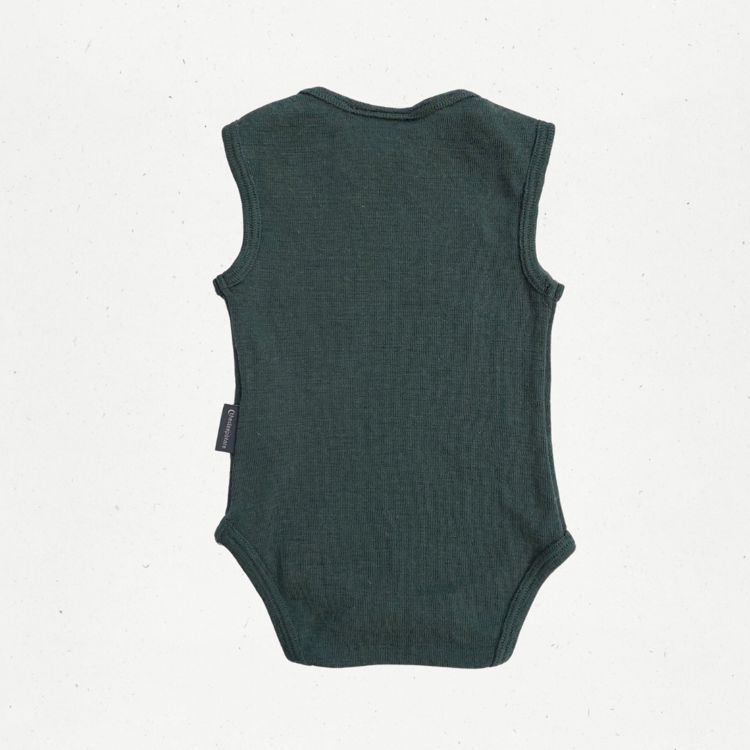 The Sleep Store Merino Singlet Bodysuit