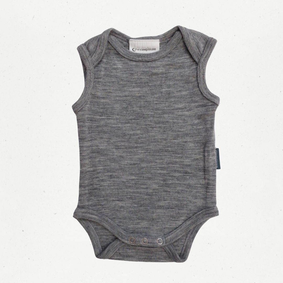 The Sleep Store Merino Singlet Bodysuit