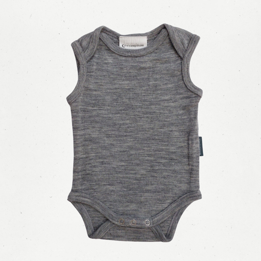The Sleep Store Merino Singlet Bodysuit