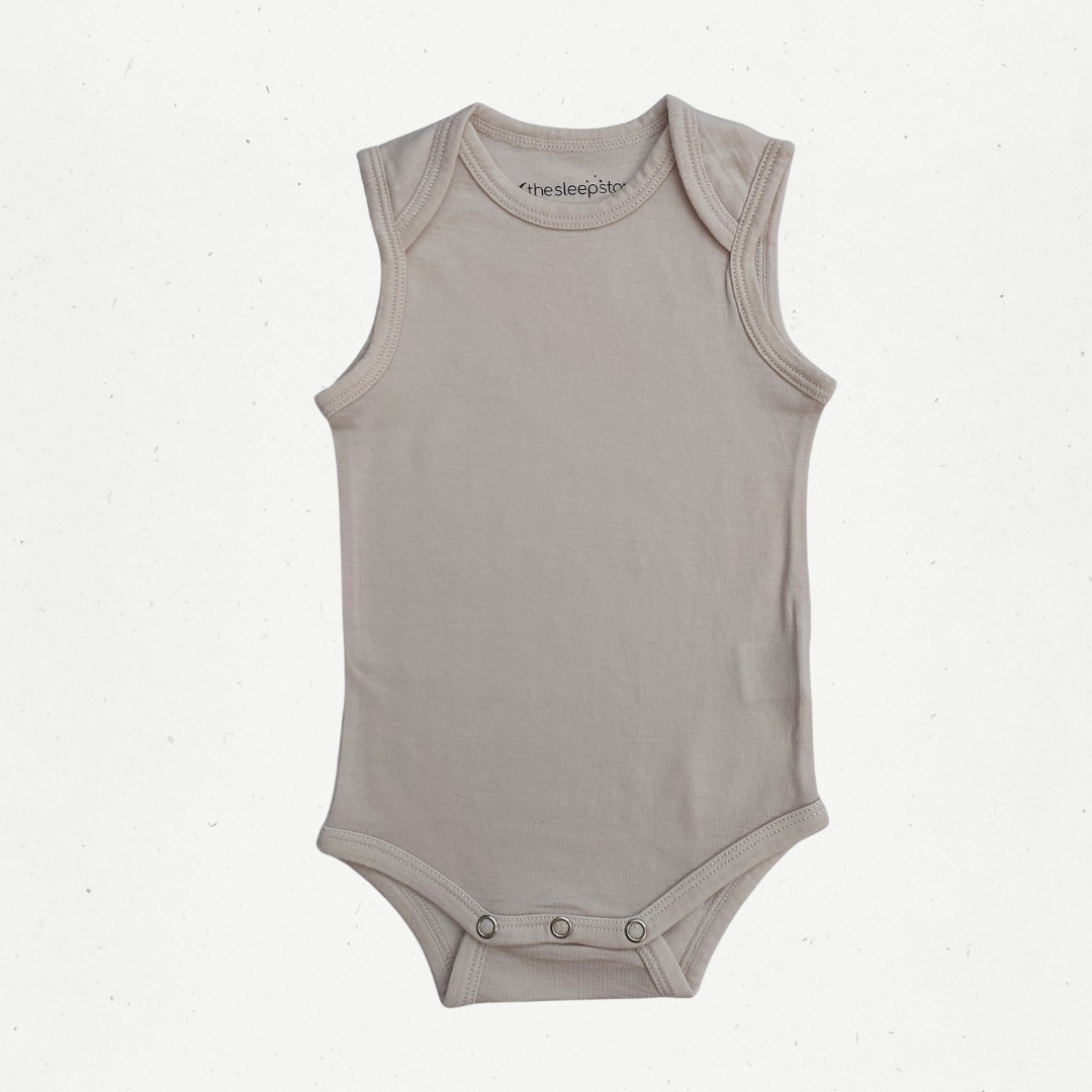 The Sleep Store Merino Singlet Bodysuit