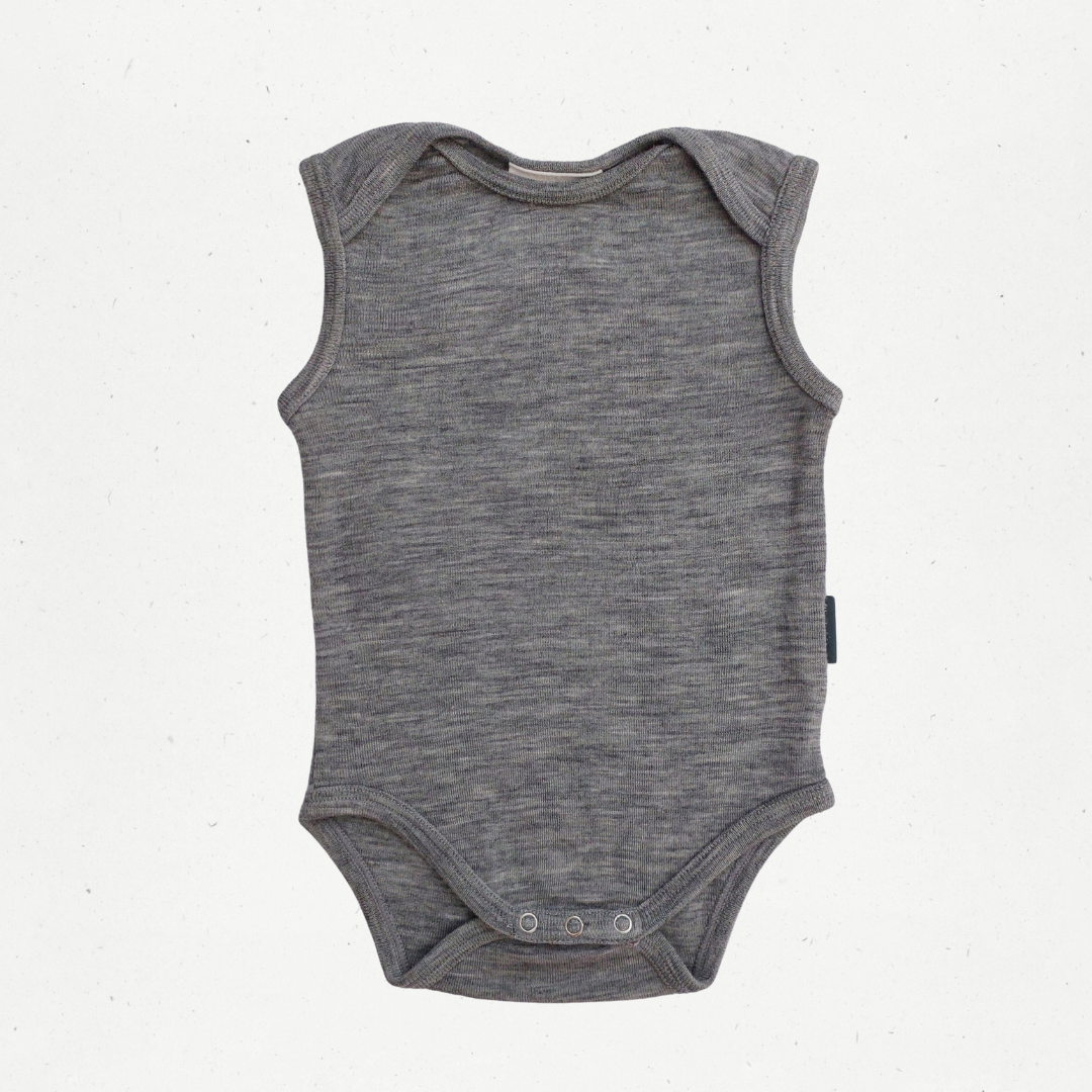 The Sleep Store Merino Singlet Bodysuit