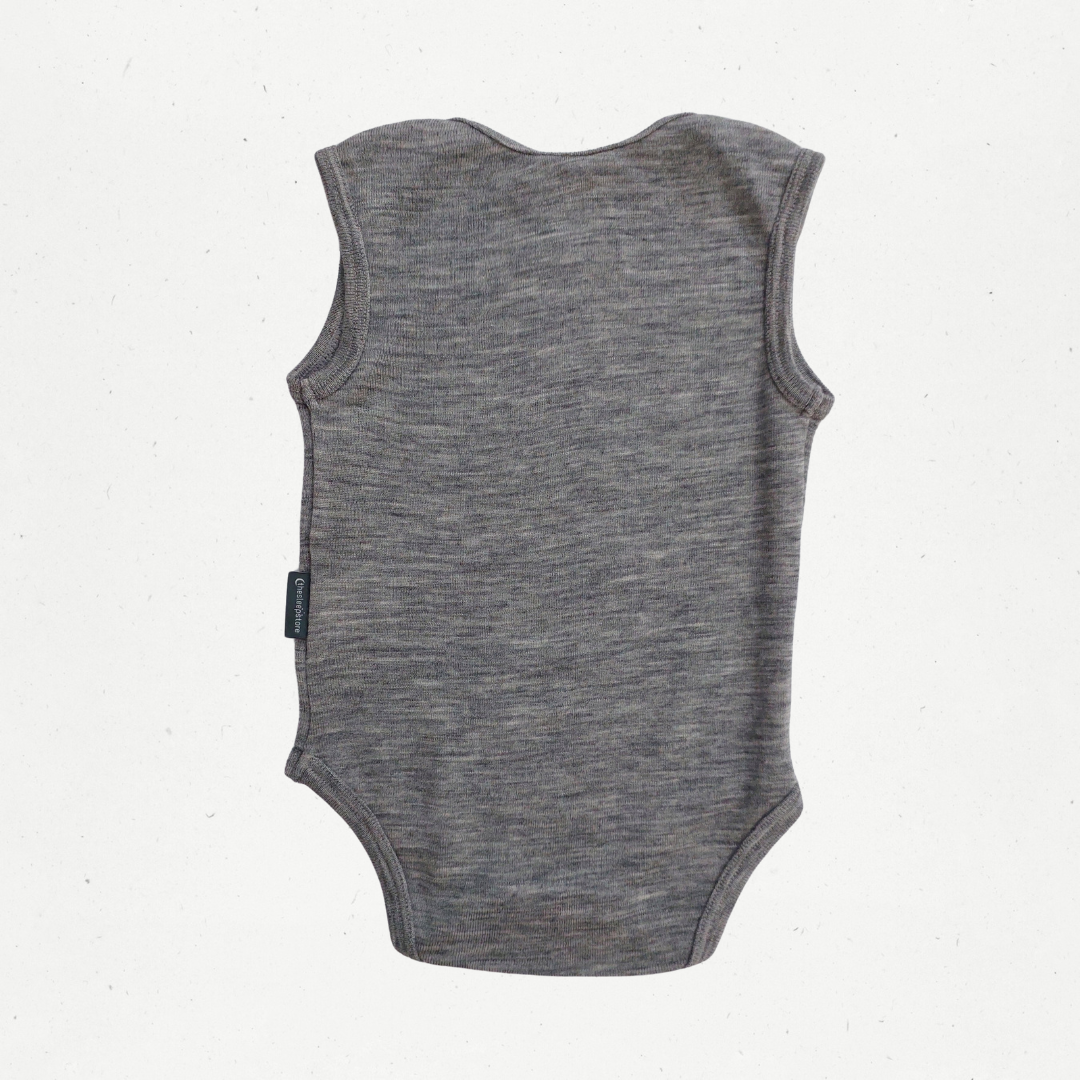 The Sleep Store Merino Singlet Bodysuit