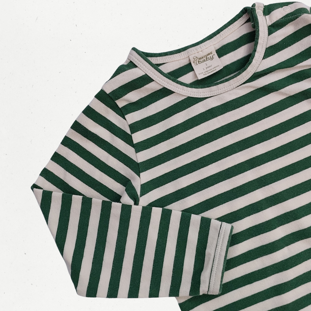 Nature Baby Stripe Bodysuit