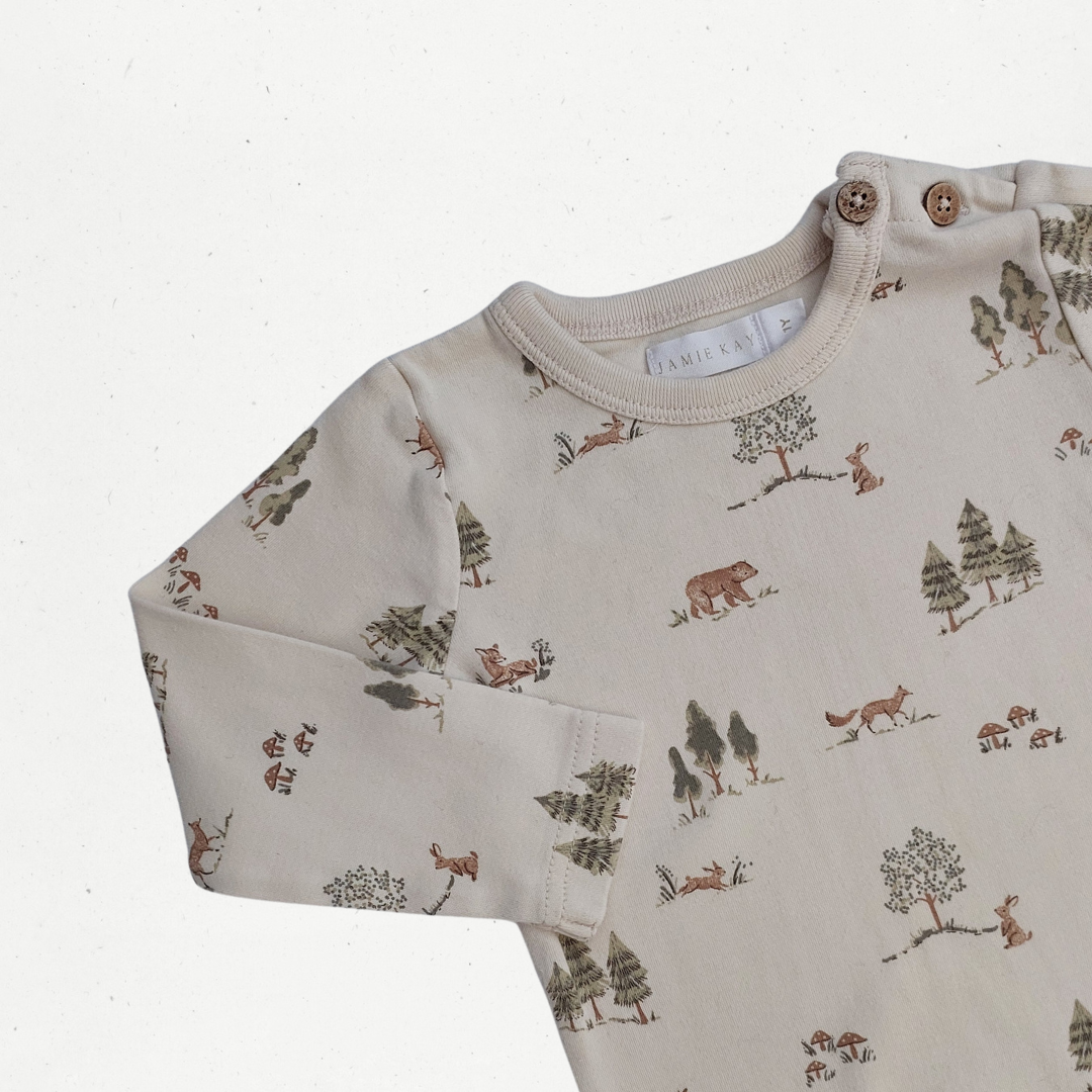 Jamie Kay Pine Forest Friends Bodysuit