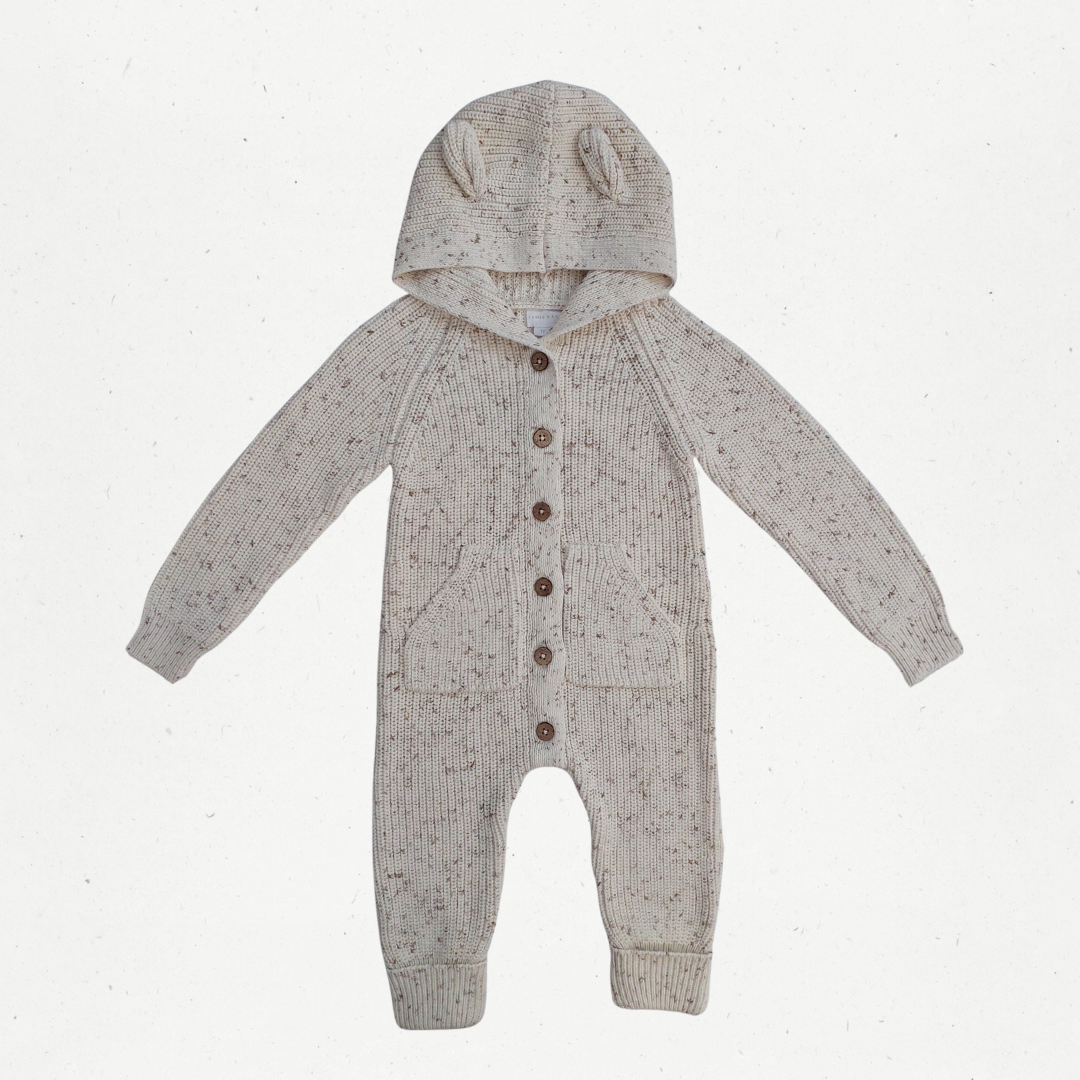 Jamie Kay Bear Knit Onepiece