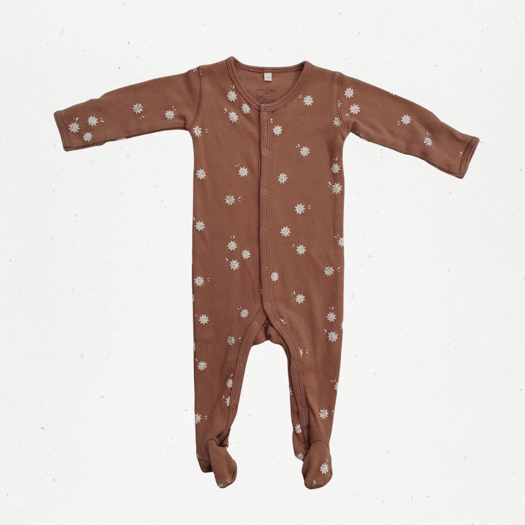 Quincy Mae Organic Cotton Growsuit