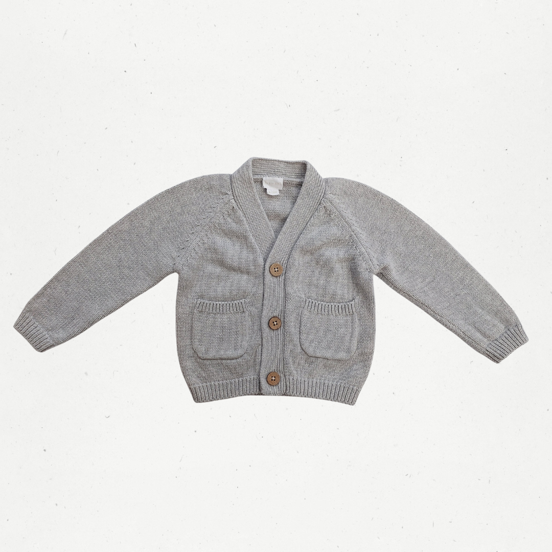 Jamie Kay Light Grey Marle Cardigan