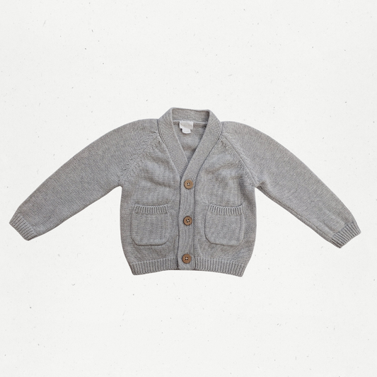 Jamie Kay Light Grey Marle Cardigan