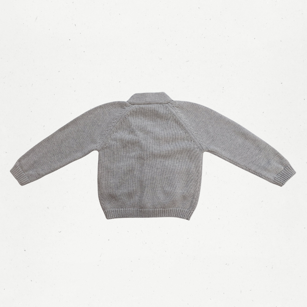 Jamie Kay Light Grey Marle Cardigan
