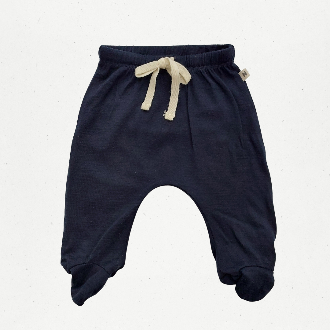Nature Baby Merino Footed Pants