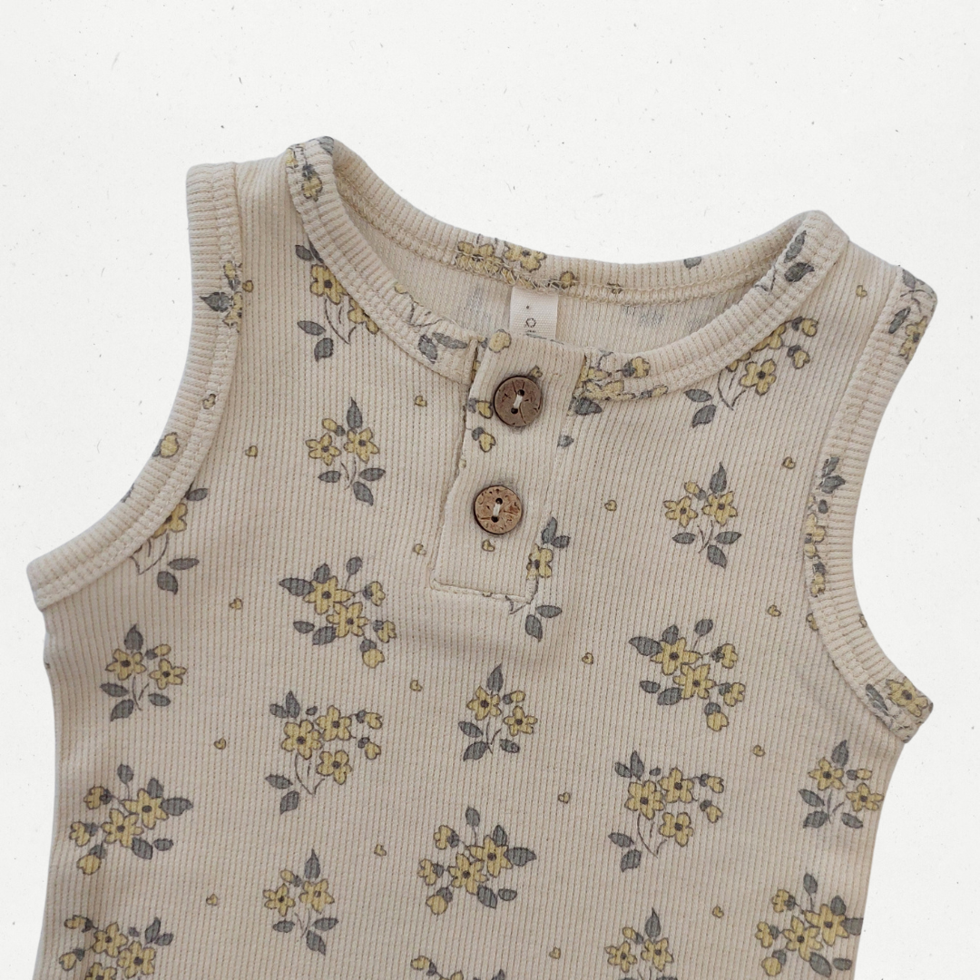 Quincy Mae Floral Bodysuit
