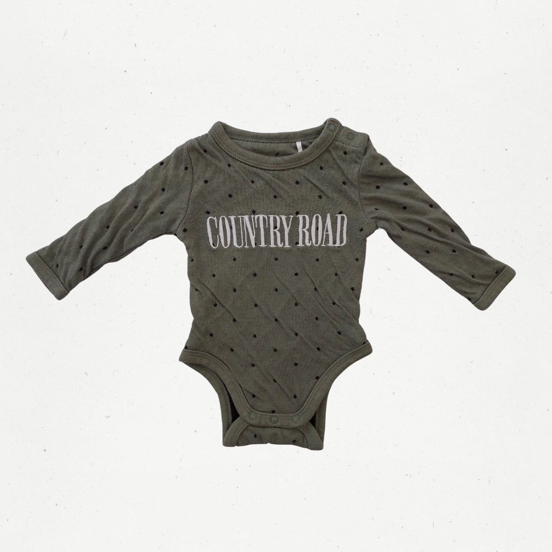 Country Road Polka Dot Bodysuit