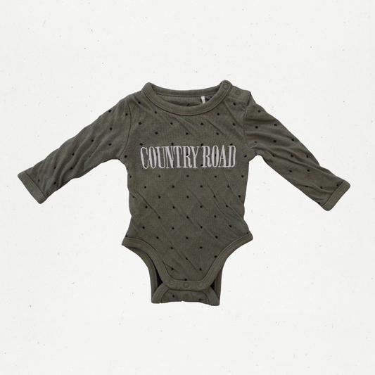 Country Road Polka Dot Bodysuit