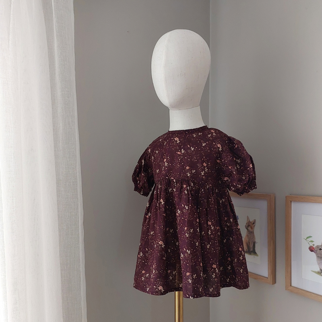 Jamie Kay Floral Puff Sleeve Dress